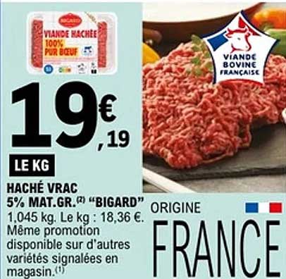HACHÉ VRAC