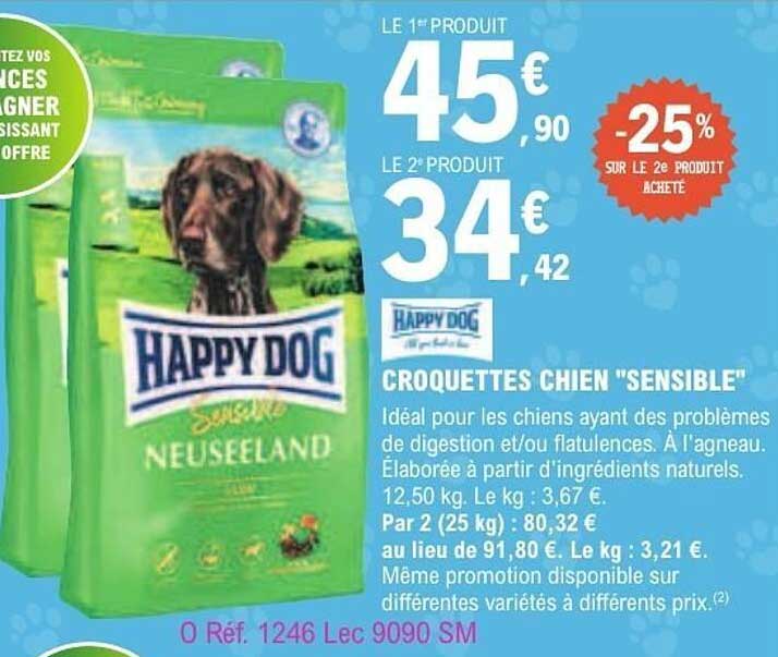 Happy Dog Croquettes Chien "Sensible