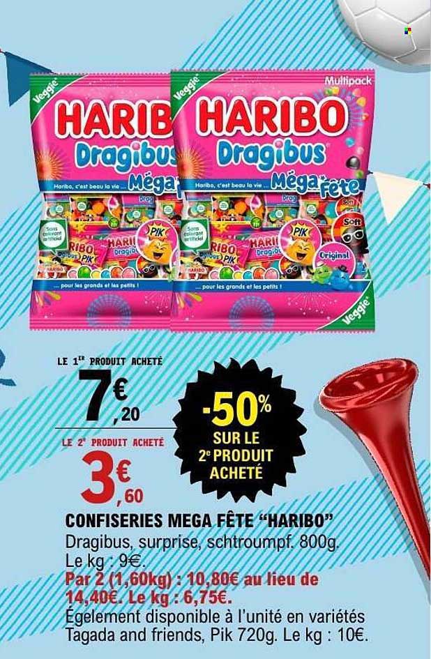 Haribo Dragibus Méga Fête