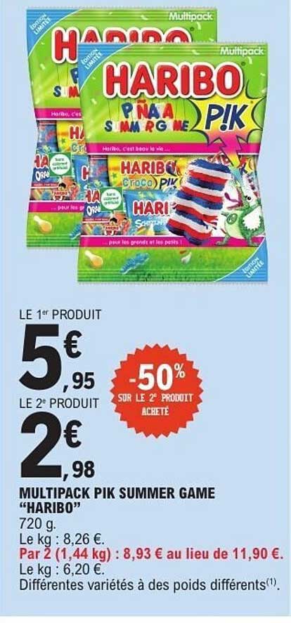 HARIBO Multipack Pik Summer Game