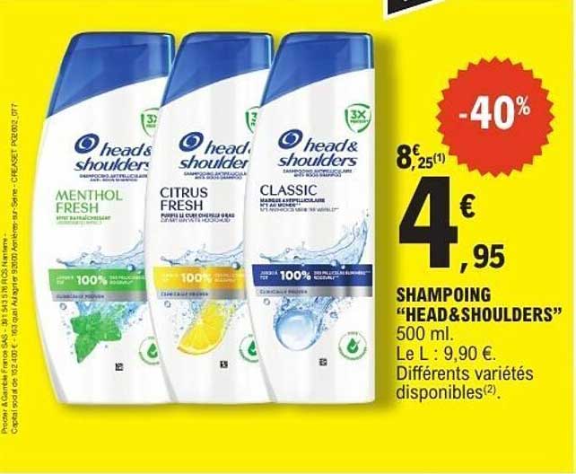 Head & Shoulders Shampooing