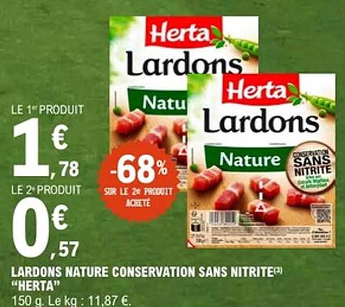 Herta Lardons Nature