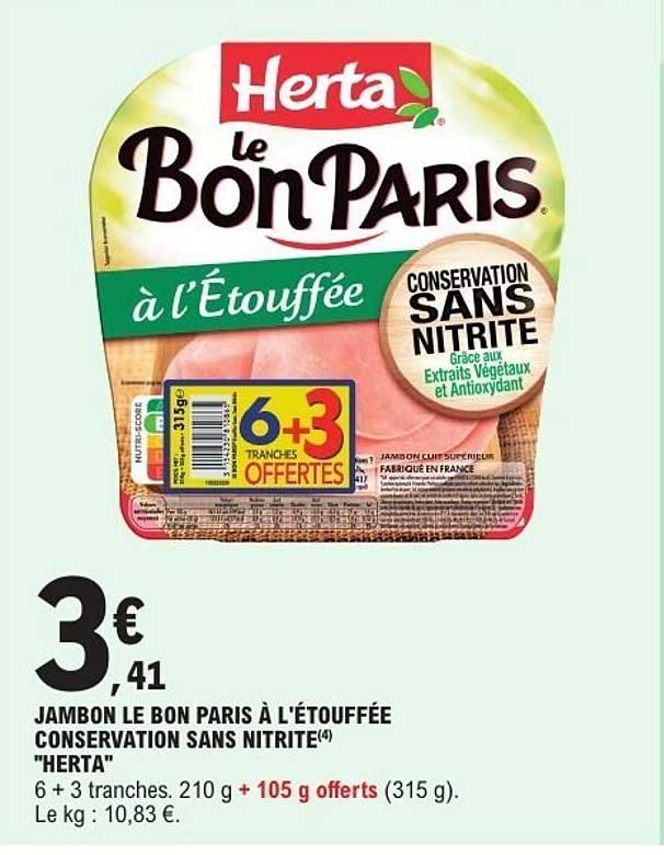 Herta Le Bon Paris à l'Étouffée