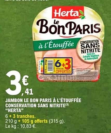 Herta Le Bon Paris à l'Etouffée