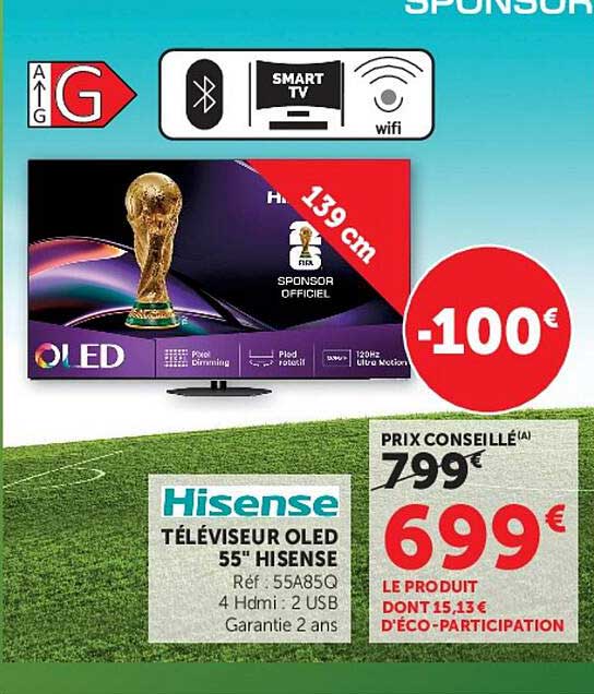 Hisense TÉLÉVISEUR OLED