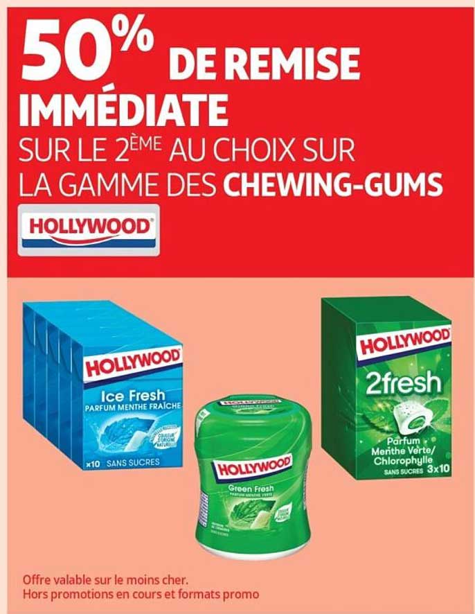 HOLLYWOOD Chewing-gums