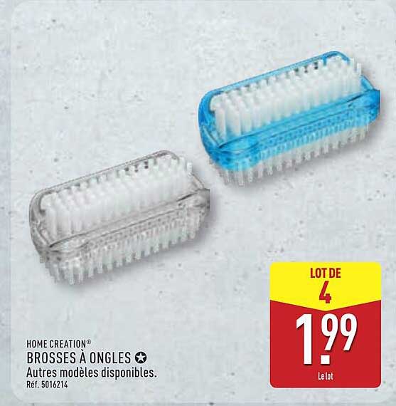 HOME CREATION BROSSES À ONGLES