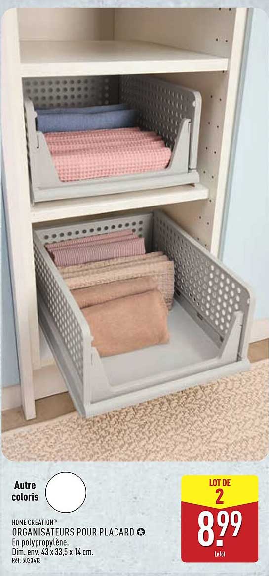 Home Creation Organisateurs pour placard