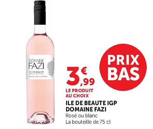 ILE DE BEAUTE IGP DOMAINE FAZI