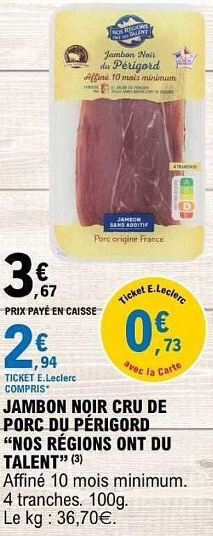 Jambon Noir du Périgord