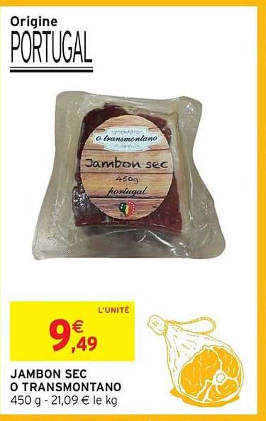 JAMBON SEC O TRANSMONTANO