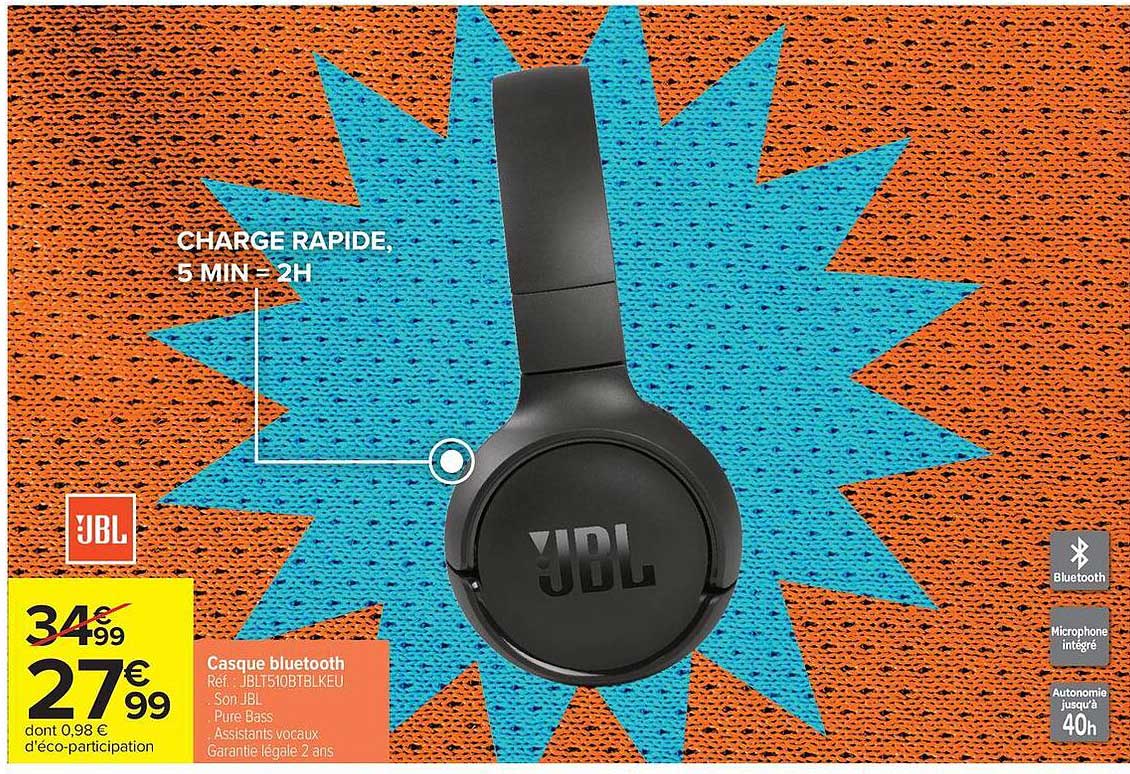JBL Casque bluetooth