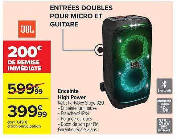 JBL PartyBox Stage 320