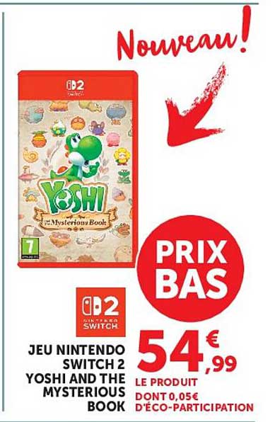 Jeu Nintendo Switch 2 Yoshi and the Mysterious Book
