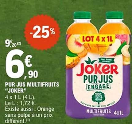 Joker Pur Jus Engagé