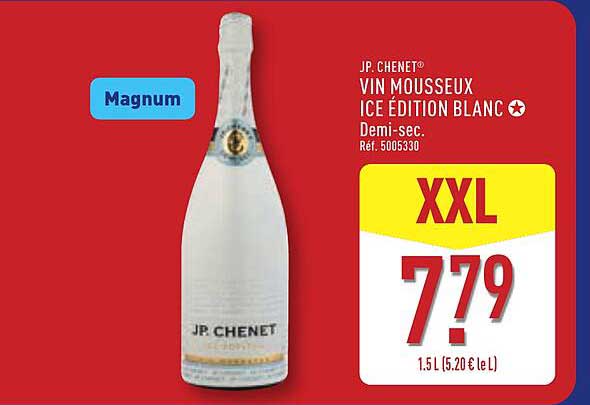JP. CHENET Vin mousseux Ice Edition Blanc