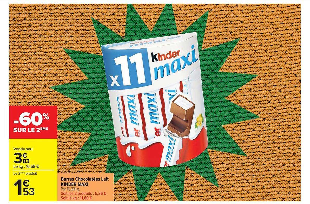 Kinder maxi