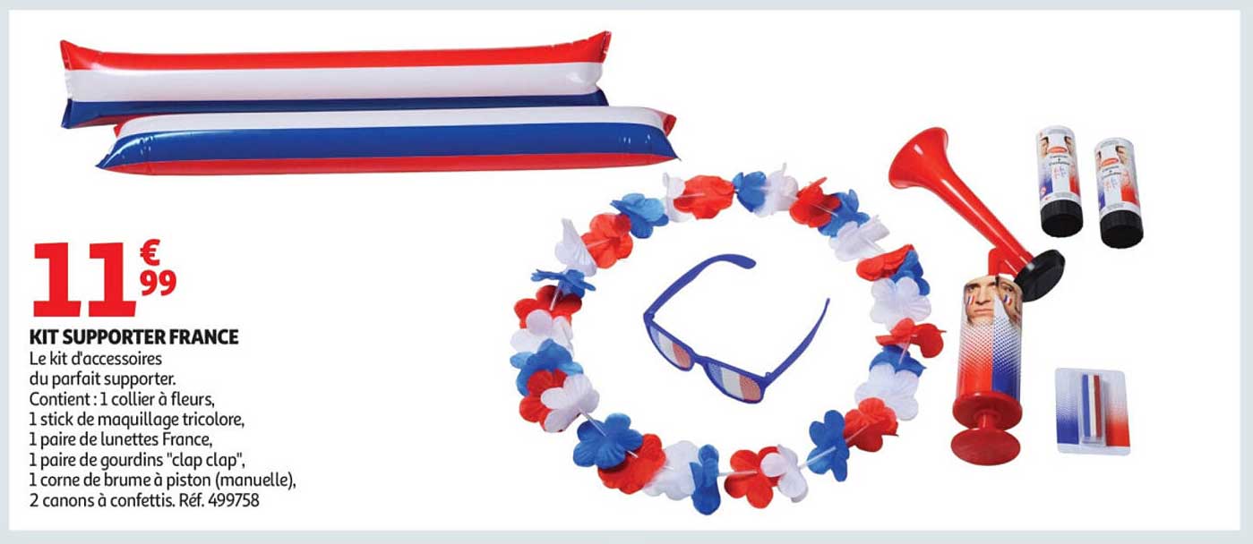 KIT SUPPORTER FRANCE