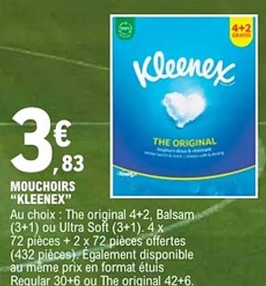 Kleenex MOUCHOIRS