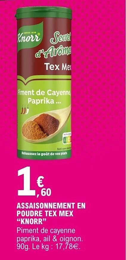 Knorr Secret d'Arômes Tex Mex