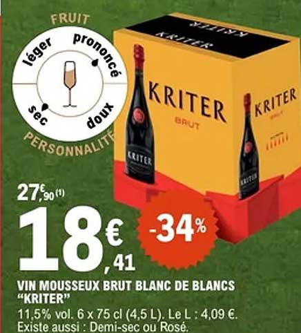 Kriter Brut Blanc de Blancs