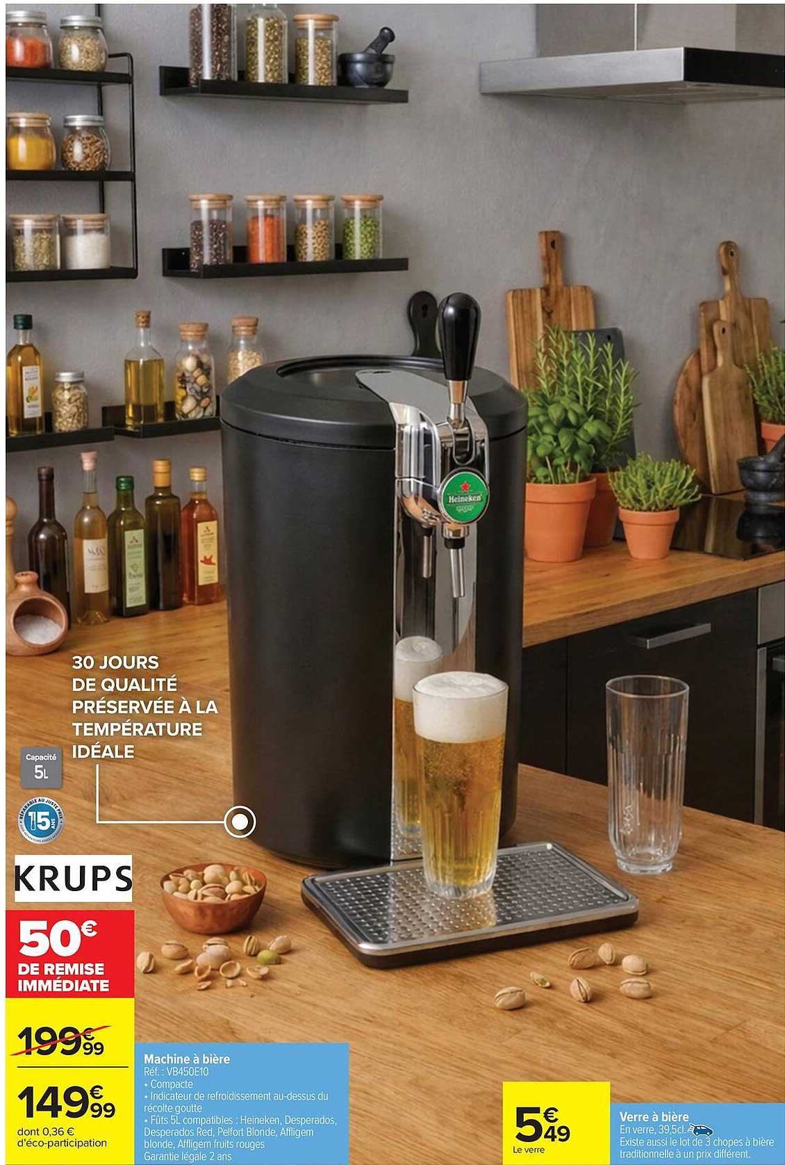 KRUPS Machine à bière
