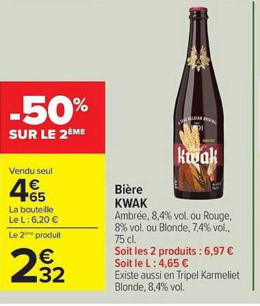 Kwak Bière