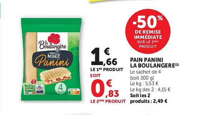 La Boulangère Panini