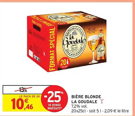 La Goudale Bière blonde