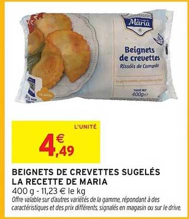La recette de Maria