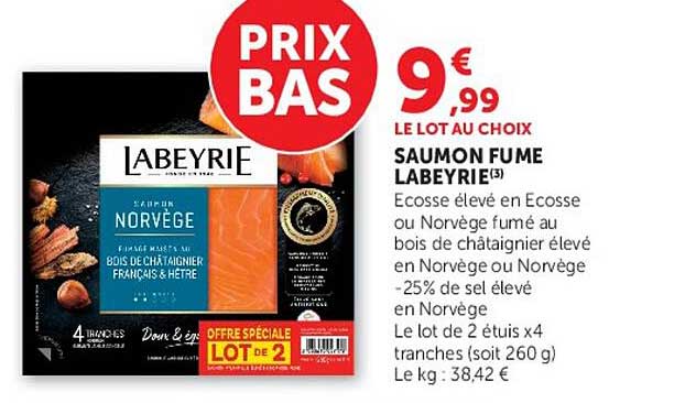 LABEYRIE SAUMON FUMÉ