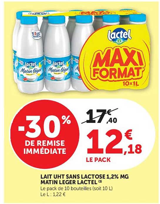 Lactel Matin Léger