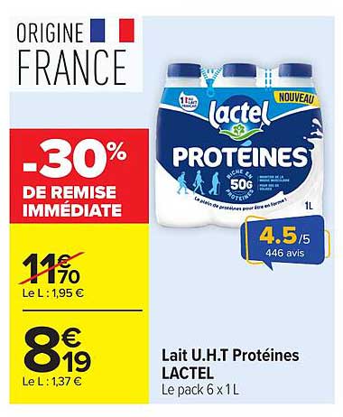 Lactel Protéines