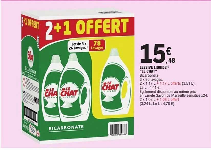 LE CHAT Bicarbonate