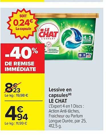 LE CHAT L'Expert 4 en 1 Discs