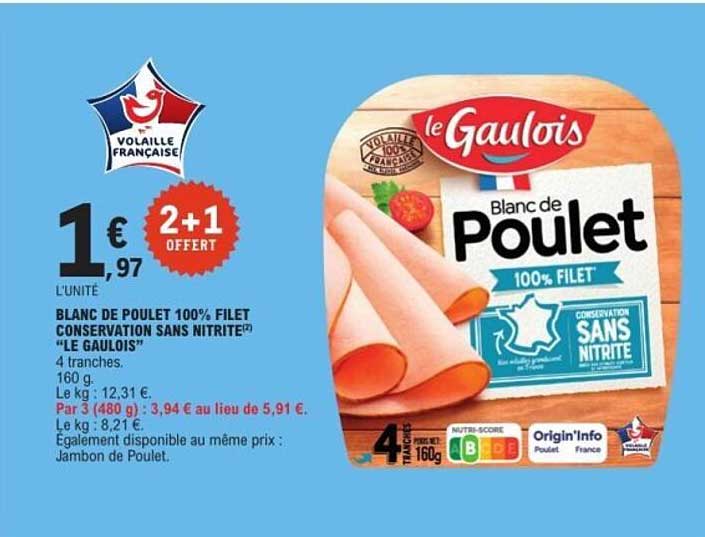 Le Gaulois Blanc de Poulet