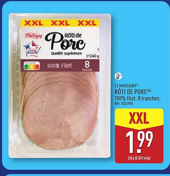 Le Marisgny Rôti de Porc