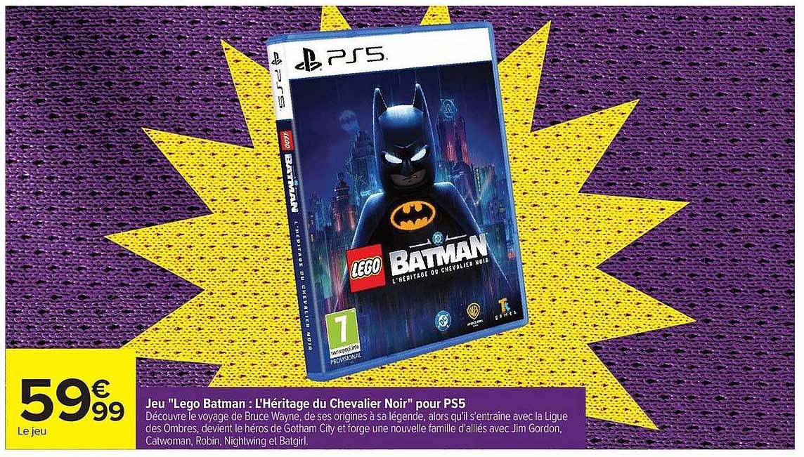Lego Batman L'Héritage du Chevalier Noir