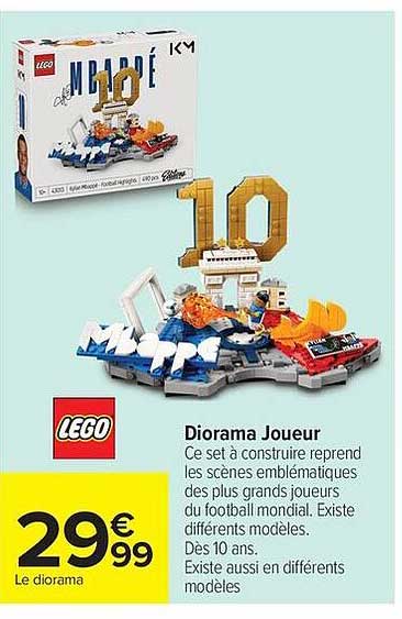 LEGO Diorama Joueur