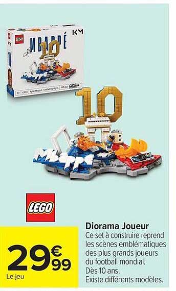 LEGO Diorama Joueur
