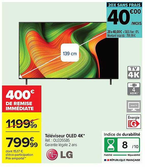 LG Téléviseur OLED 4K
