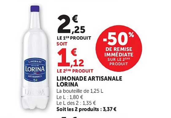 Limonade Artisanale Lorina