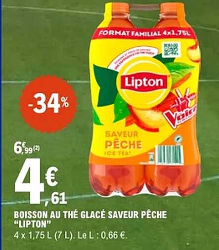 Lipton Saveur Pêche Ice Tea