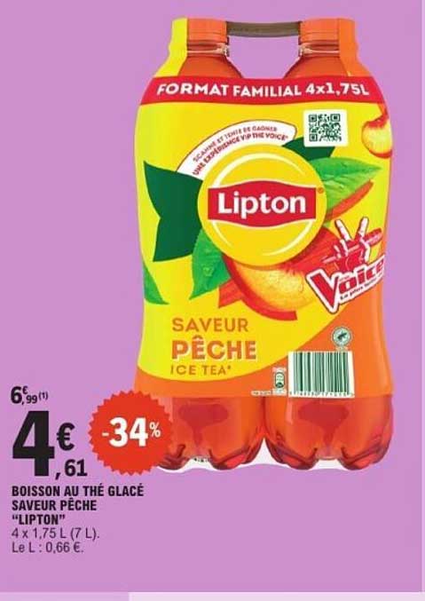 Lipton Saveur Pêche