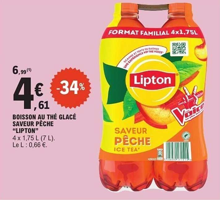 Lipton Saveur Pêche