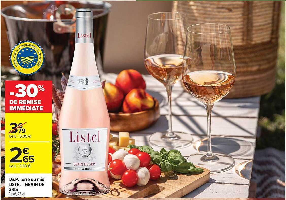 Listel Grain de Gris