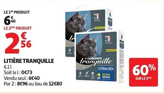 LITIÈRE TRANQUILLE