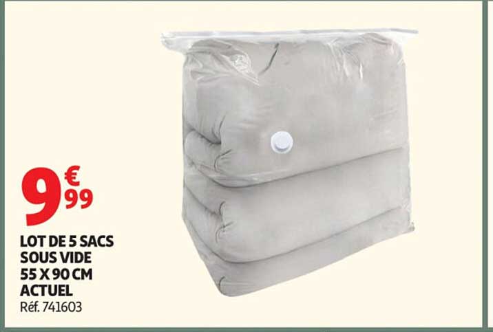 LOT DE 5 SACS SOUS VIDE