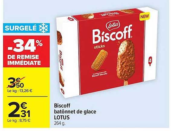 Lotus Biscoff stick్స్