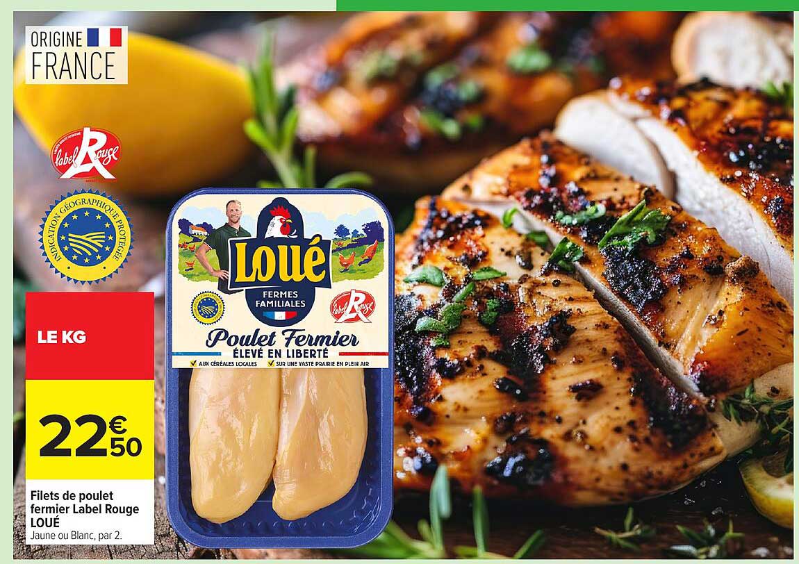 Loué Poulet Fermier